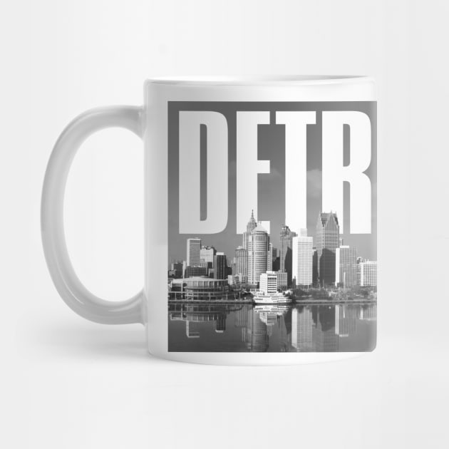 Detroit Cityscape by PLAYDIGITAL2020